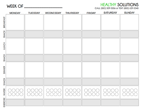 food log